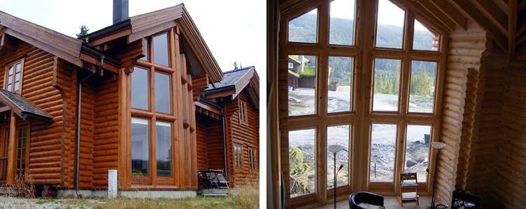 American Log Cabin Becomes The Most Popular Home At Norwegian Ski Resort