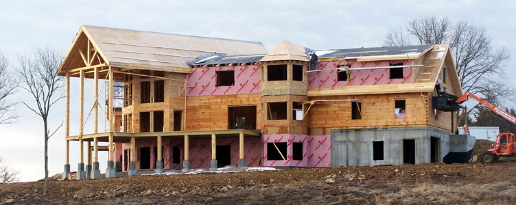 Chicago White Sox Baseball Player Builds Log Home Mansion by Jim Barna Log And Timber Homes